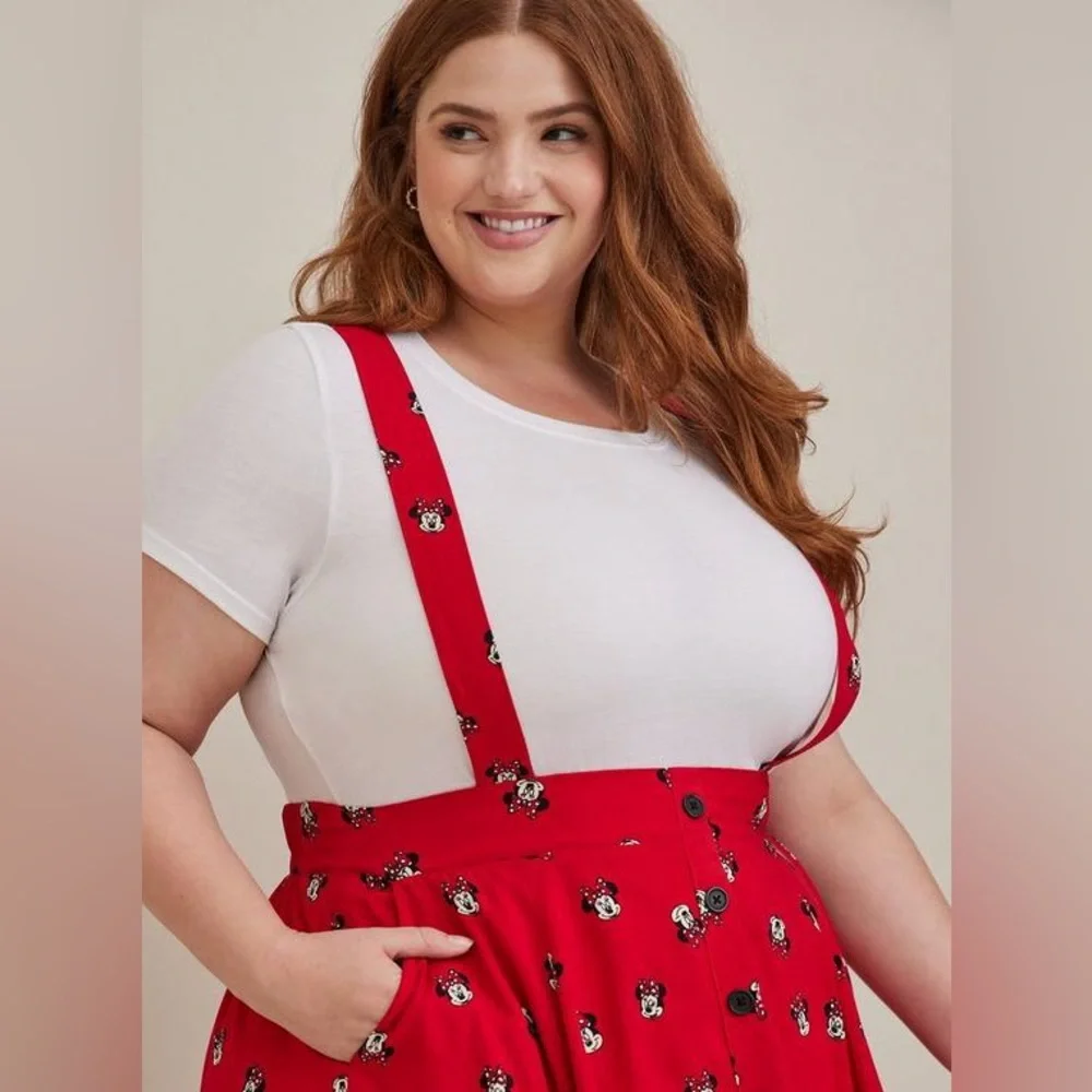 Disney Minnie Mouse Plus Size Skirtall - Picture 3 of 9